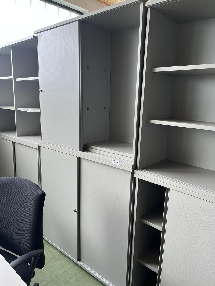 2 Stück Aktenschränke HALI je 120x110 cm