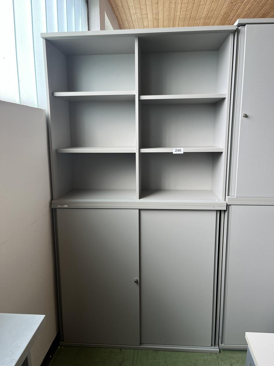 2 Stück Aktenschränke HALI je 120x110 cm