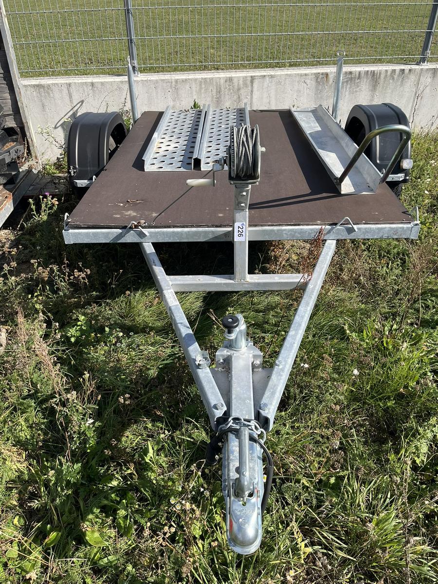 HUMER Motorradanhänger mit Rampen Type MR