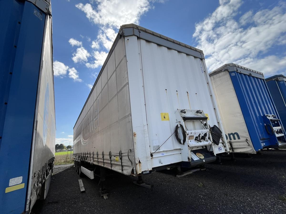 KRONE 3-achsiger Sattelaufleger 13850/2550 mm, WKESD 000000350262