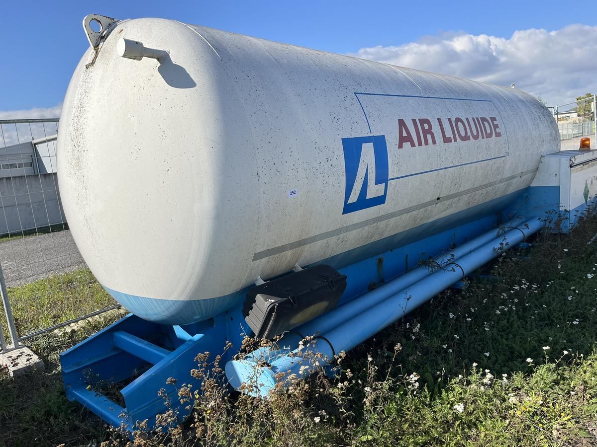 Tankaufbau beschriftet AIR LIQIUDE - ohne Chassis