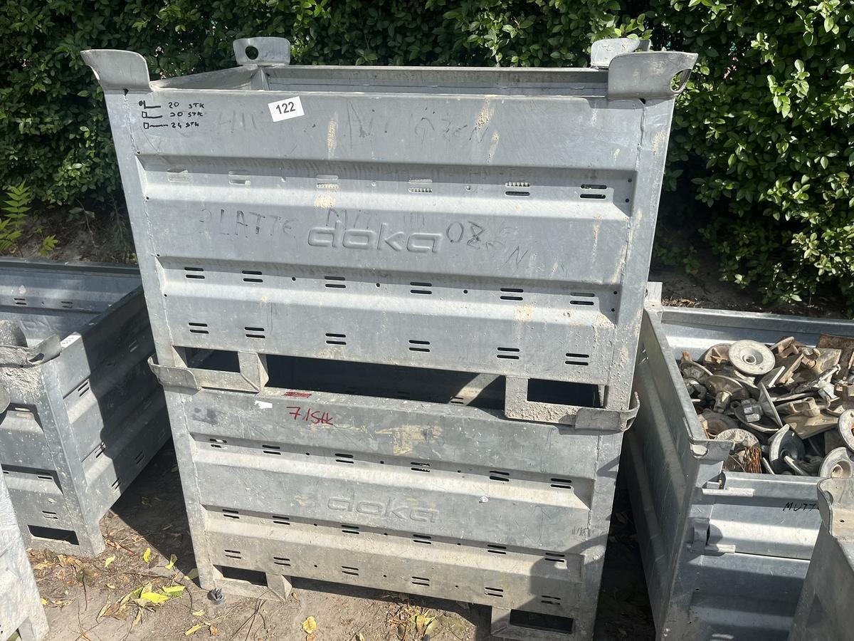 145 Stück = 1 DOKA Box befüllt mit Wellenanker C 15 (71 Stk.) plus 74 Stück Konsolen