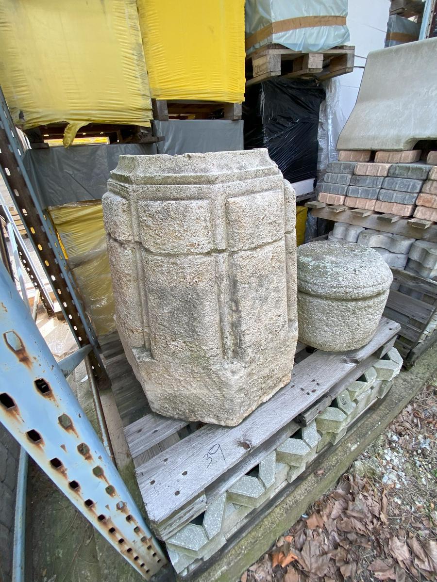 Fundament-Dekosäule 80/60 cm