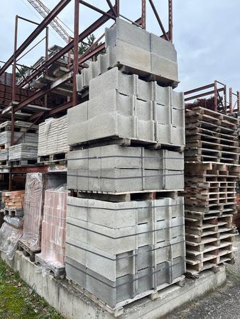 ca. 6 m2 Schalsteine 30er - 2 m2 40/40 er