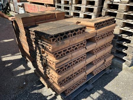 1 Palette Einhngziegel, 1 Palette mit 38/12/25 Ziegeln