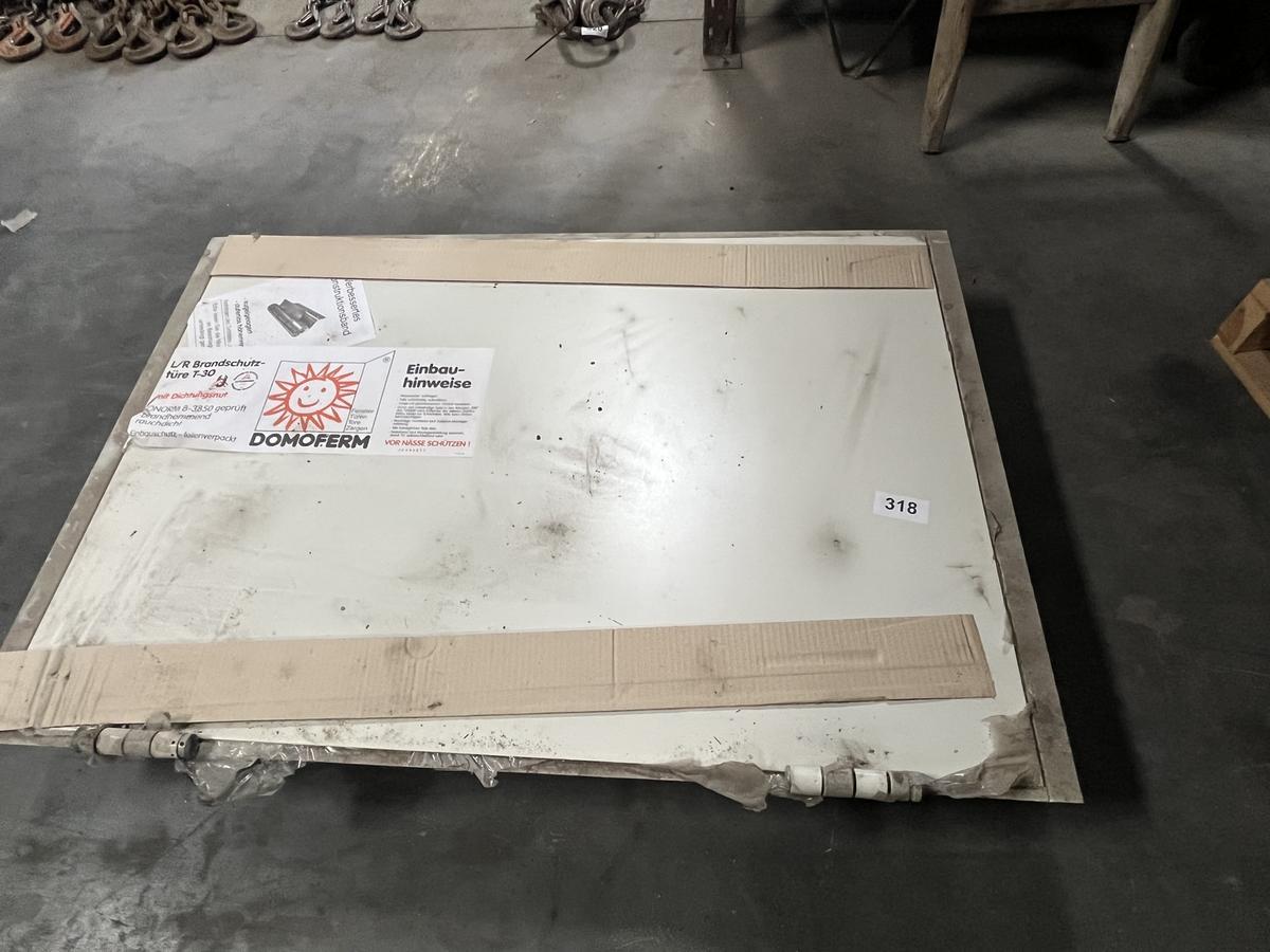 DOMOFERM Heizraum Brandschhutztüre ca. 131/90 cm T 30