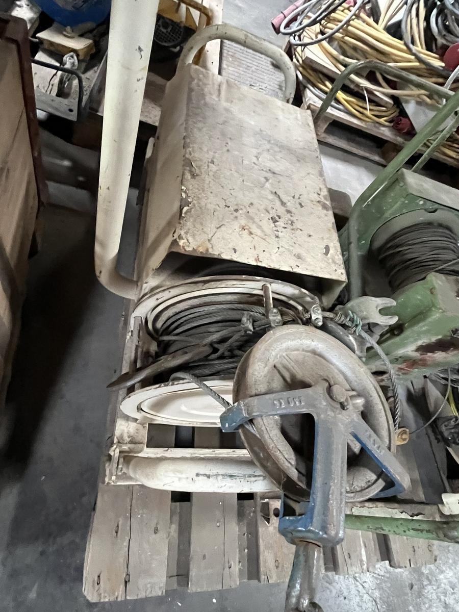 DIEM Hochbauseilwinde mit Klobenrad 230 V