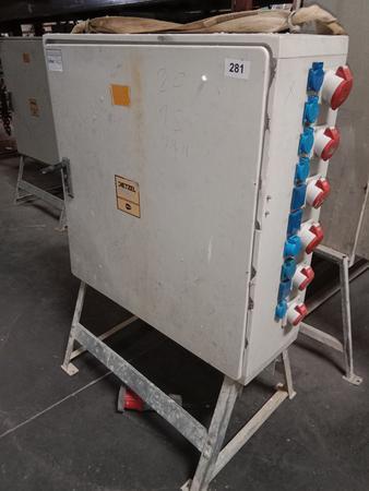 DIETZEL Baustromverteiler 4/16A,2/32A,9x230V DIETZEL Baustromverteiler 4/16A,2/32A,9x230V