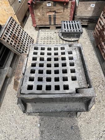 7 Stück Kanaldeckel 2/70x70cm, 2/60x60cm,3/30/30 cm 7 Stück Kanaldeckel 2/70x70cm, 2/60x60cm,3/30/30 cm