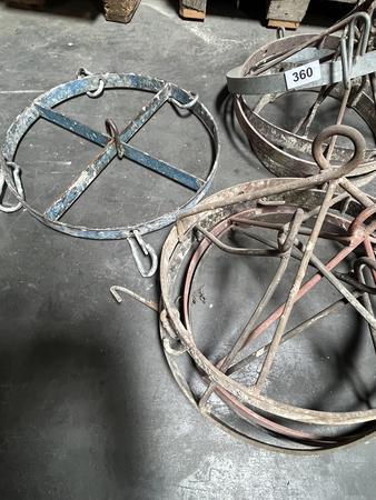 8 Stück Kübelgehänge 8 Stück Kübelgehänge