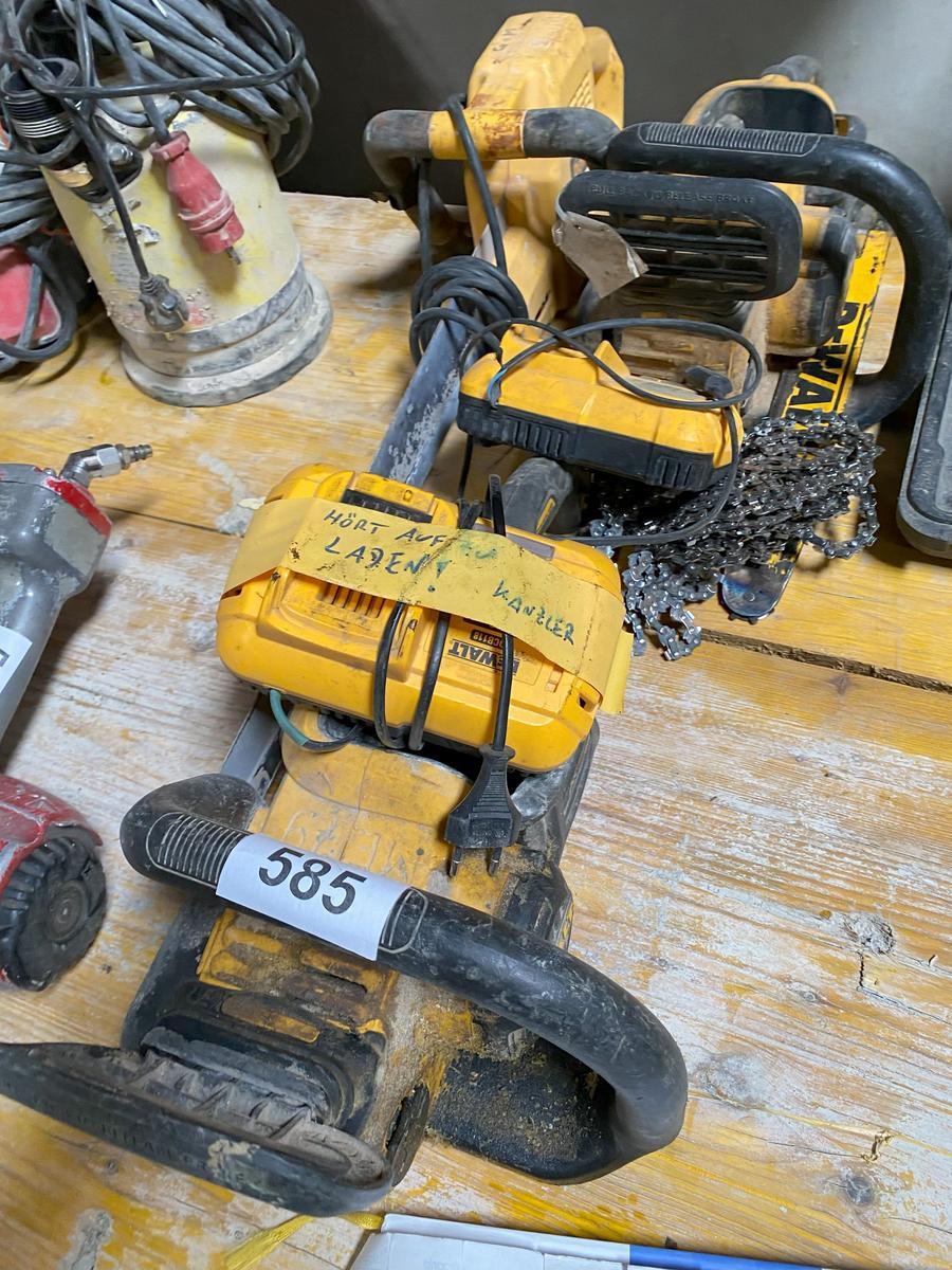 3 Stück DeWalt Maschinen als Ersatzteilspender