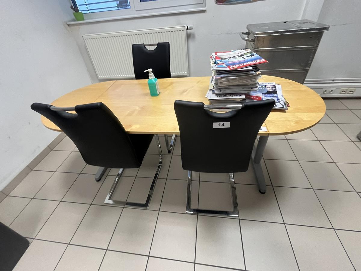 3 Stück Besprechungsstühle - baugleich Pos.9 )