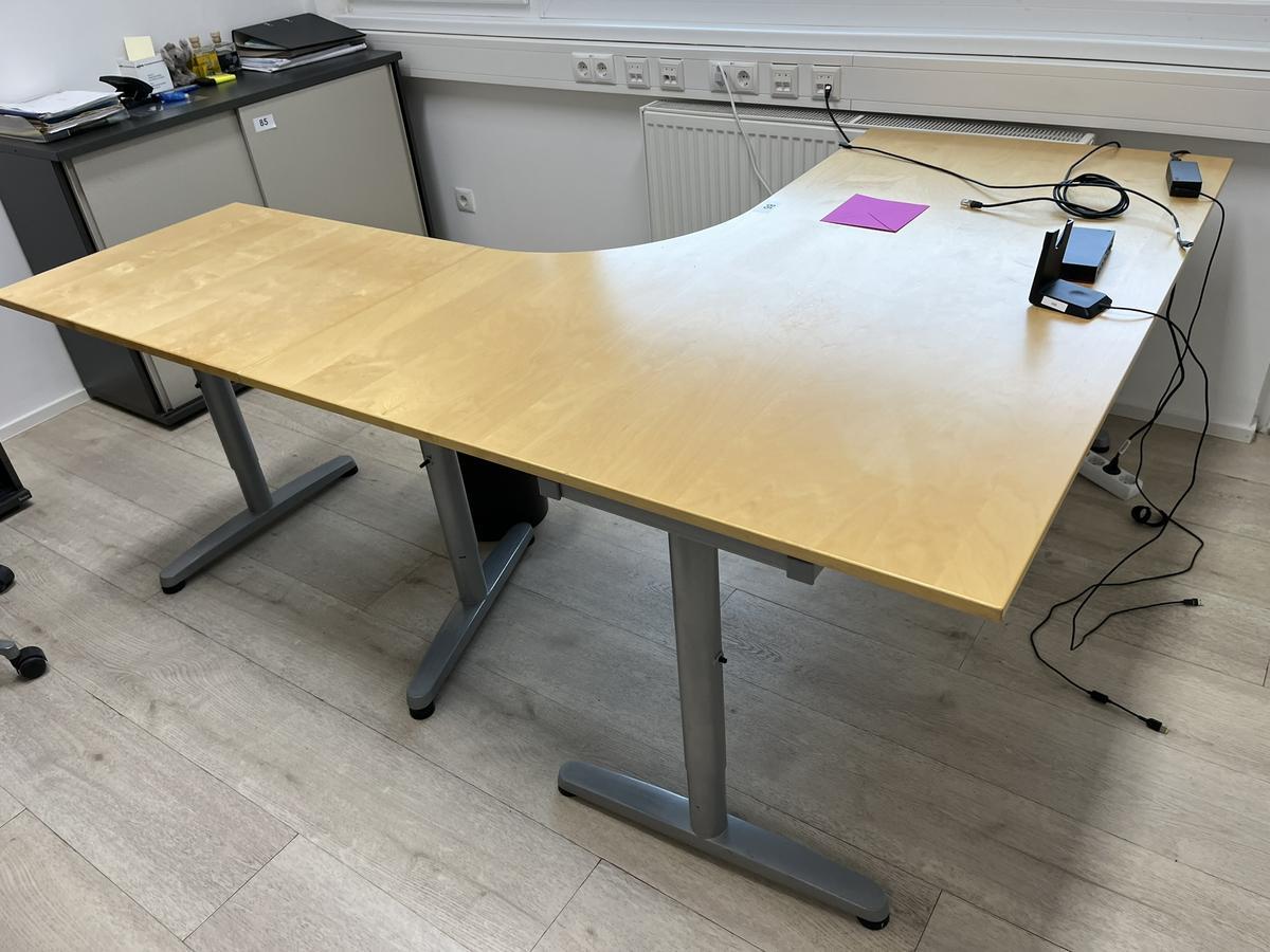 Schreibtisch ca.200/160 cm L-förmig