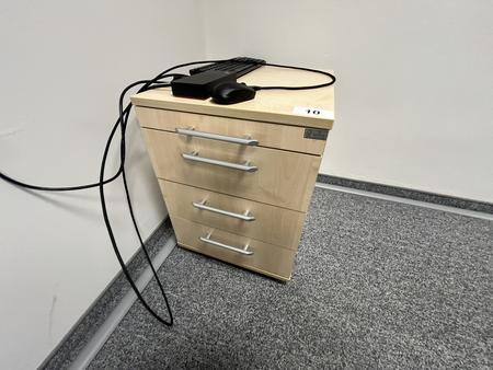 Rollcontainer mit Auszugsladen Rollcontainer mit Auszugsladen