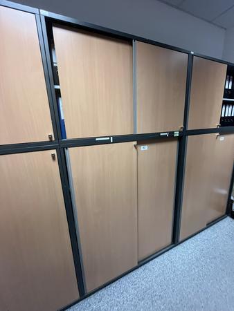 1 Stk.HALI Aktenschrank 120/110 cm plus 1 Stück 120/80 cm 1 Stk.HALI Aktenschrank 120/110 cm plus 1 Stück 120/80 cm