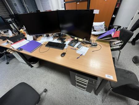 Schreibtisch ca. 200/80 cm Schreibtisch ca. 200/80 cm