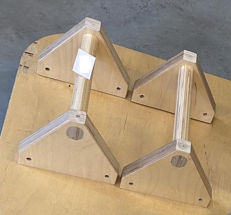 1 Paar Handstand-/Liegestützgriff 1 Paar Handstand-/Liegestützgriff