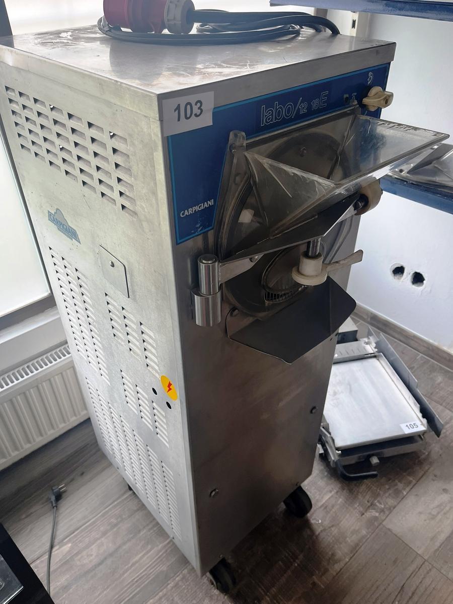 CARPIGIANI Eismaschine  LABO 12/18 voll funktionsbereit