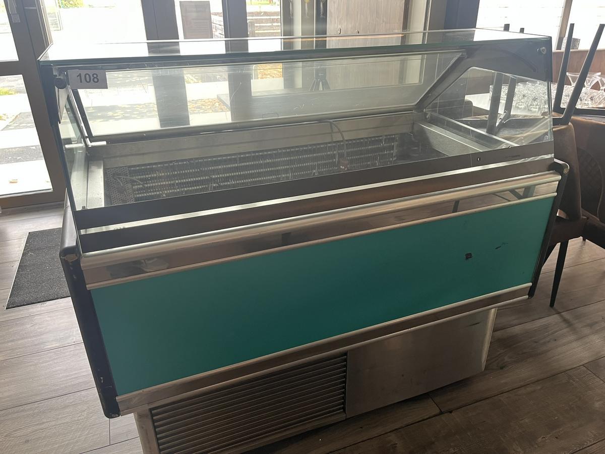 Eisvitrine steckerfertig ISA 120 Liter 