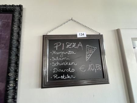 Schön dass du da bist - 2 Stück Kreidetafeln Schön dass du da bist - 2 Stück Kreidetafeln