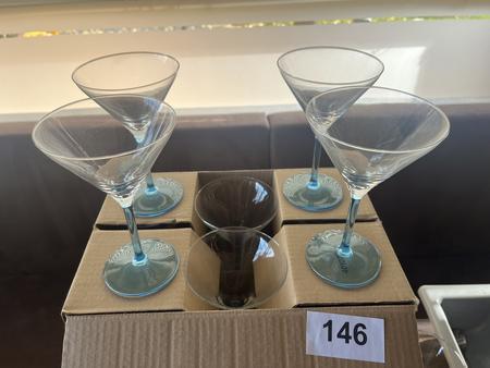 15 Stk. Cocktail/5 Stück Eisgläser 15 Stk. Cocktail/5 Stück Eisgläser