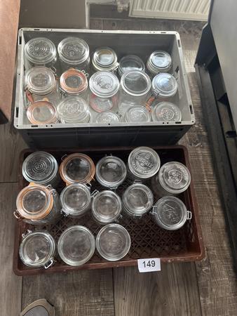 28 Stück REX Einmachgläser 28 Stück REX Einmachgläser