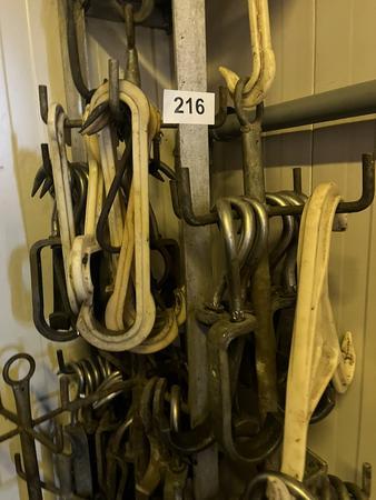 51 Stück Rohrbahnhaken 51 Stück Rohrbahnhaken