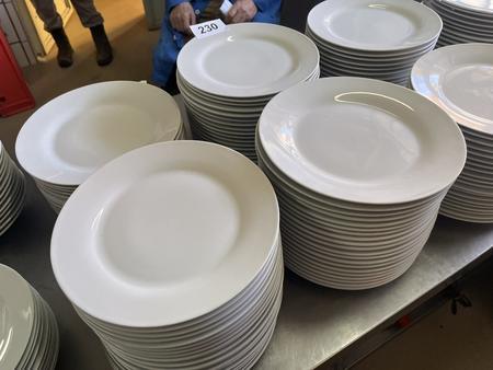 114 Stück Teller flach 27 cm 114 Stück Teller flach 27 cm