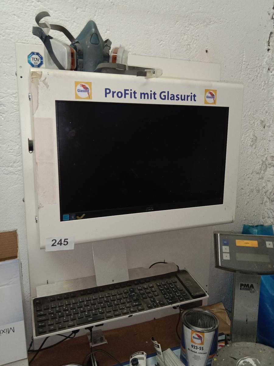 Glasurit ProFit Lackmischanlage mit Waage - komplette Rauminhalt?d=2025-11-16 14:46:54