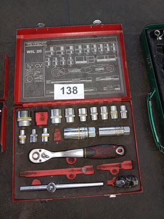 Ratschensatz WIL 20 in Kassette Ratschensatz WIL 20 in Kassette