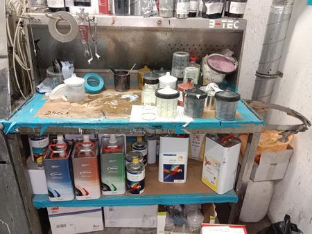 Spritzraumtisch Spritzraumtisch