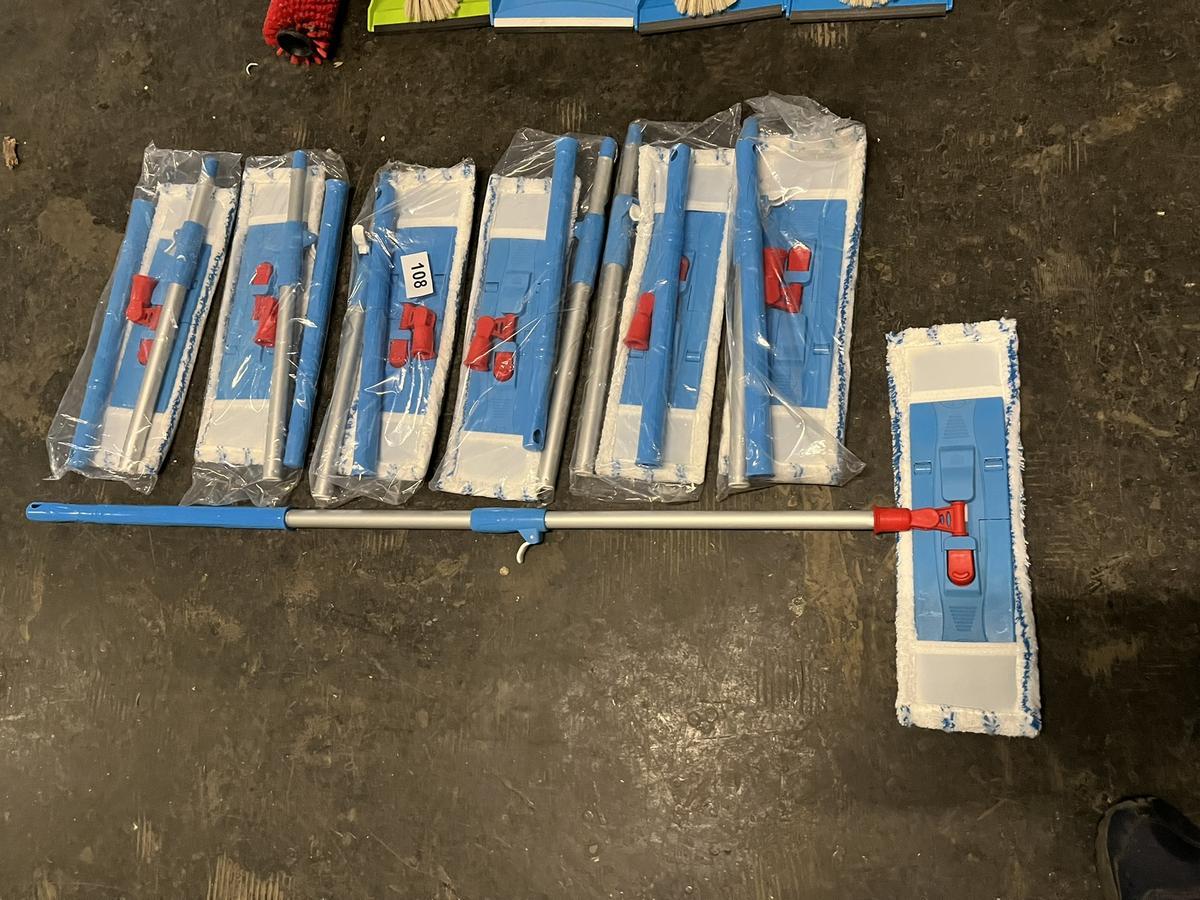 7 Stück  MOP Wischer neu mit Stiel
