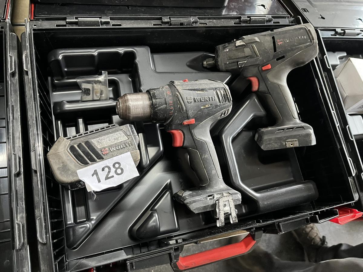 WÜRTH Akkuschrauber in Kassette mit Akku plus Würth Schlagschrauber?d=2025-11-29 09:48:05