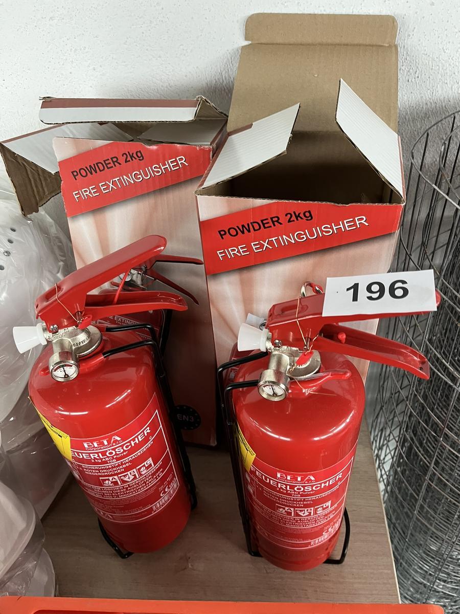 2 Stück fabriksneue Feuerlöscher je 2 kg / ABC Pulver?d=2025-11-29 10:55:09