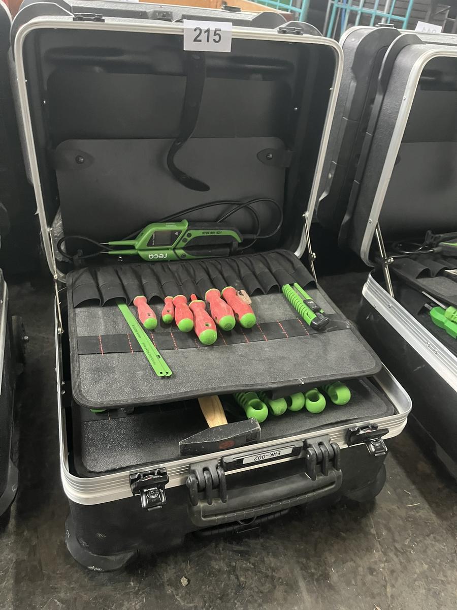 RECA Rollen-,Werkzeugkoffer bestückt mit Handwerkzeugen