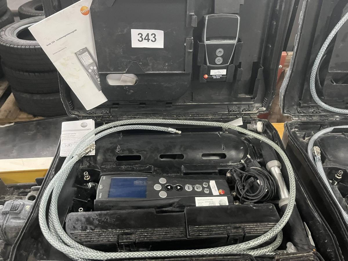TESTO 324 Druck-,Leckmengenmessgerät im Koffer