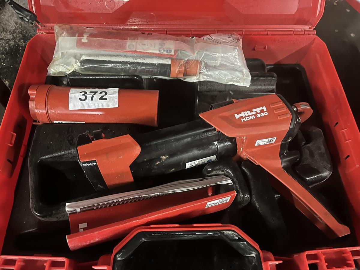 HILTI HDM 30 manuelles Auspressgerät mit Zubehör im Koffer