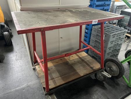 Werkbank in mobiler Ausfhrung,klappbar 170/70 cm
