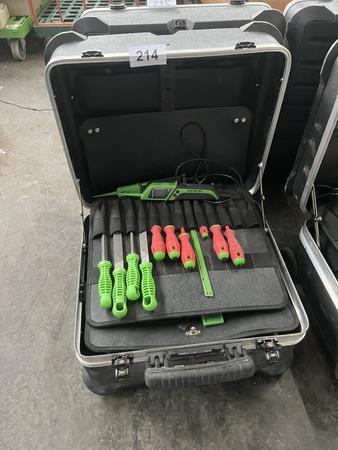 RECA Rollen-,Werkzeugkoffer bestckt mit Handwerkzeugen