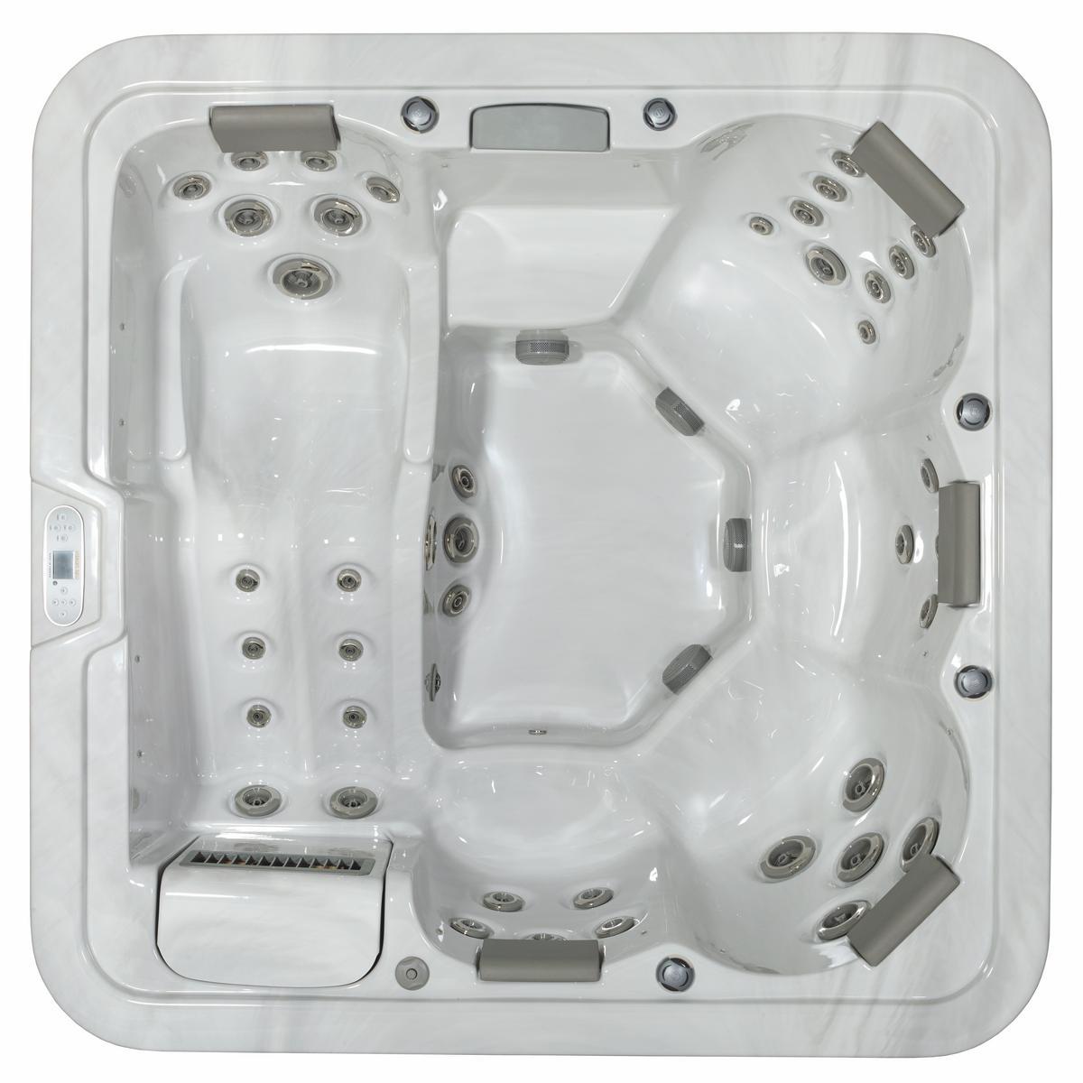 Whirlpool ViskanSpa Modell Asperö, 210x210cm, Wannenfarbe Glacier, Außenfarbe Alu schwarz, inkl. Fernbedienung, Original verpackte Neuware?d=2025-11-18 05:01:27