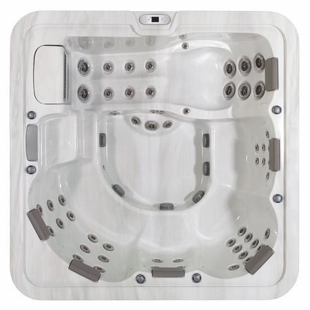 Whirlpool ViskanSpa Modell Vindö, 230x230cm, Wannenfarbe Glacier, Außenfarbe Alu weiß, inkl. Fernbedienung, Original verpackte Neuware Whirlpool ViskanSpa Modell Vindö, 230x230cm, Wannenfarbe Glacier, Außenfarbe Alu weiß, inkl. Fernbedienung, Original verpackte Neuware