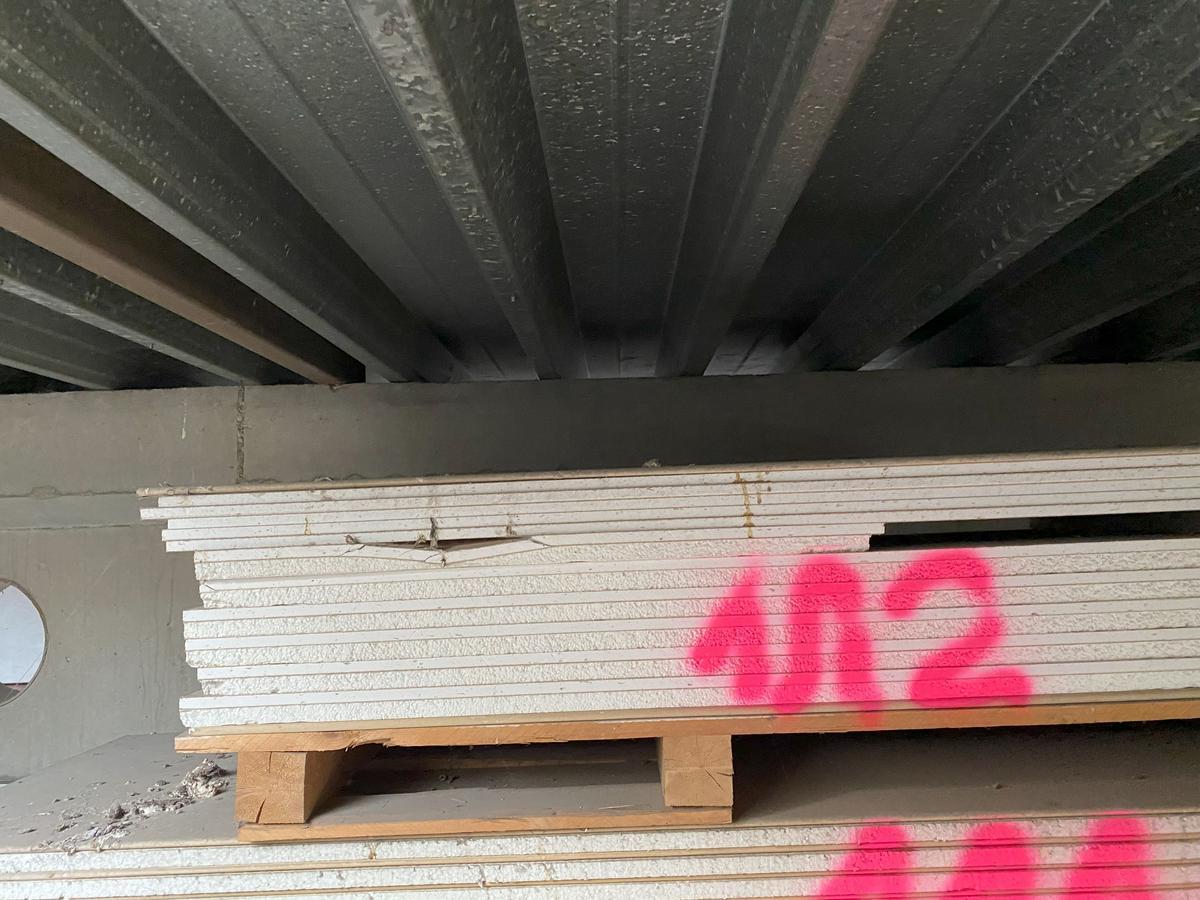 ca. 5.5 m2 Rigips Isolierplatten 12.5