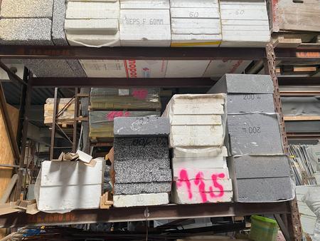 aa. 16 m3 Styropor - Isolierplatten gemischt 30-200 mm