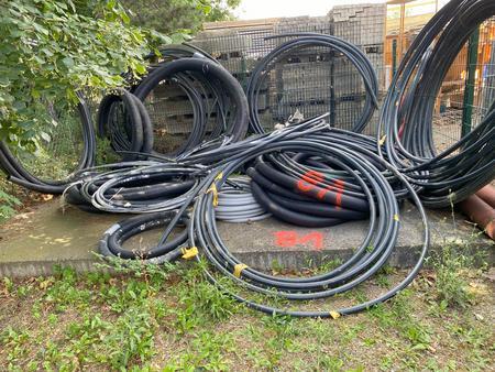 kpl..Bestand an Wasserleitungsschluchen, Drainageschluchen 1-2, 100-200
