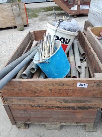 1 Palette mit Gerstrohren 48er