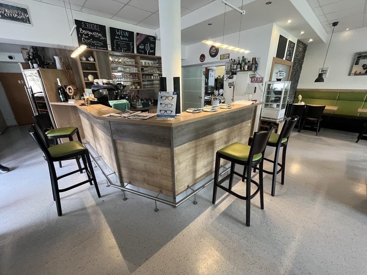 Schankpultverbau - Modulbauweise leicht zu zerlegen 220/340/120 cm mit Hängeschrank 200/130 cm