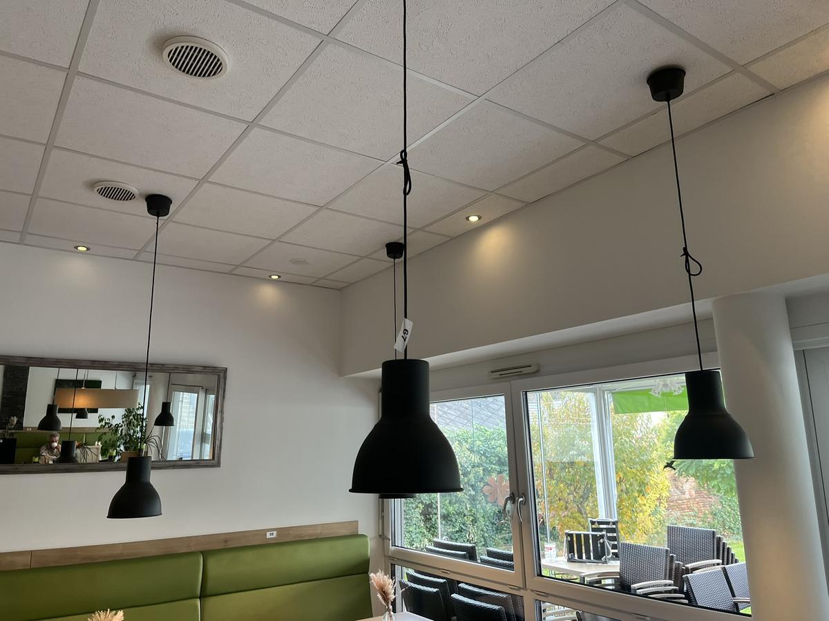 7 Stück Hängeleuchten 25/20 cm