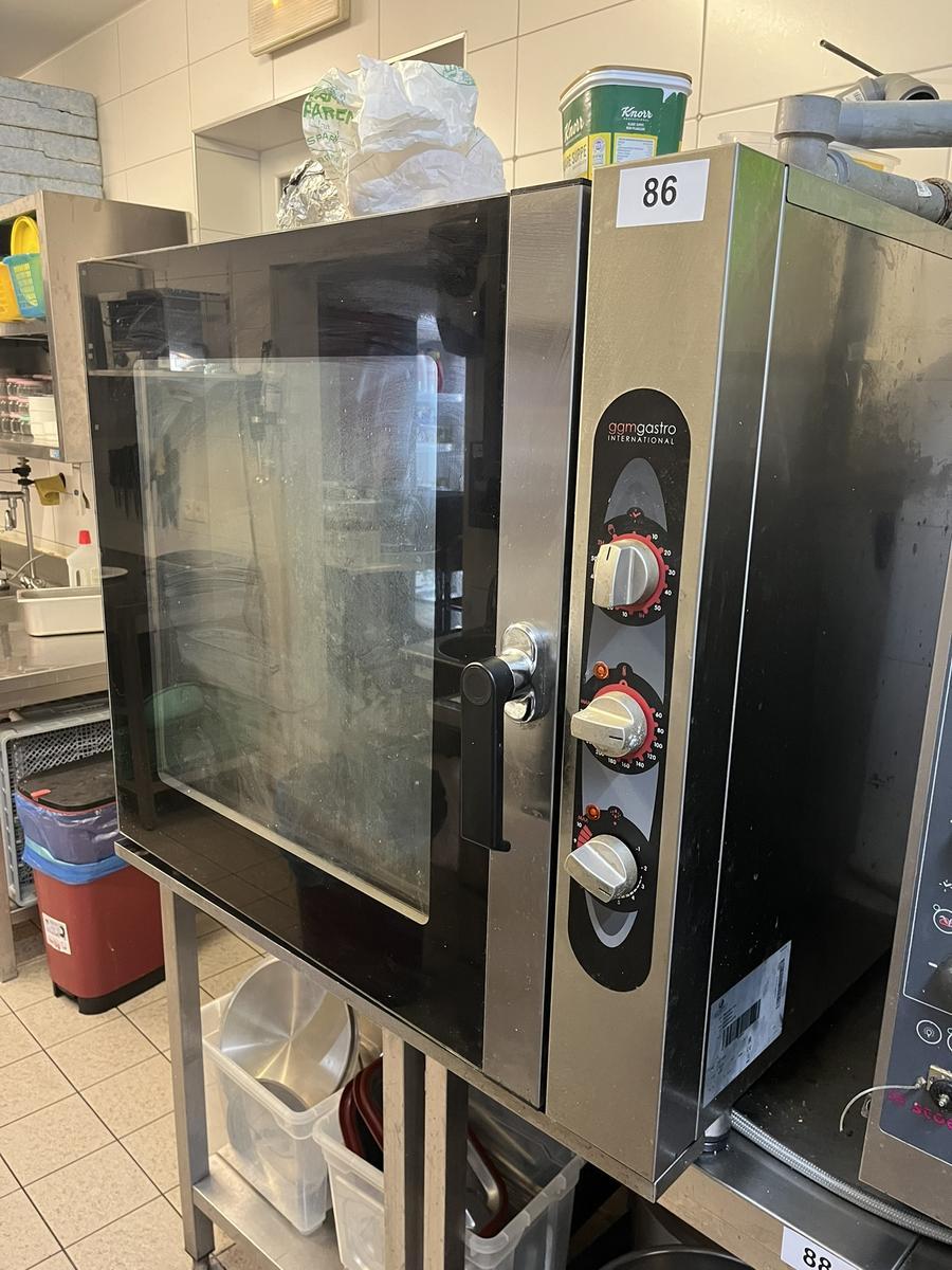 GGM Gastro Kombidämpfer BKDV 865-2 SM 10.8 KW , 7 Einschübe 96/80/82 cm