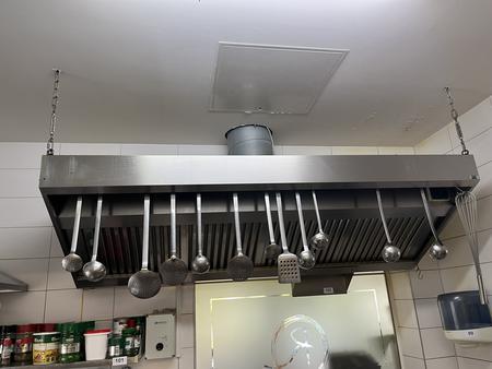 Dunstabzugshaube mit Motoreinheit ca.220/55/90 cm