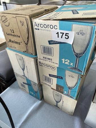 72 Stk. Sektglser, 14.5cl